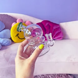Barboteur d'eau Portable pour Shisha Hookah, verre, Filter 4in 