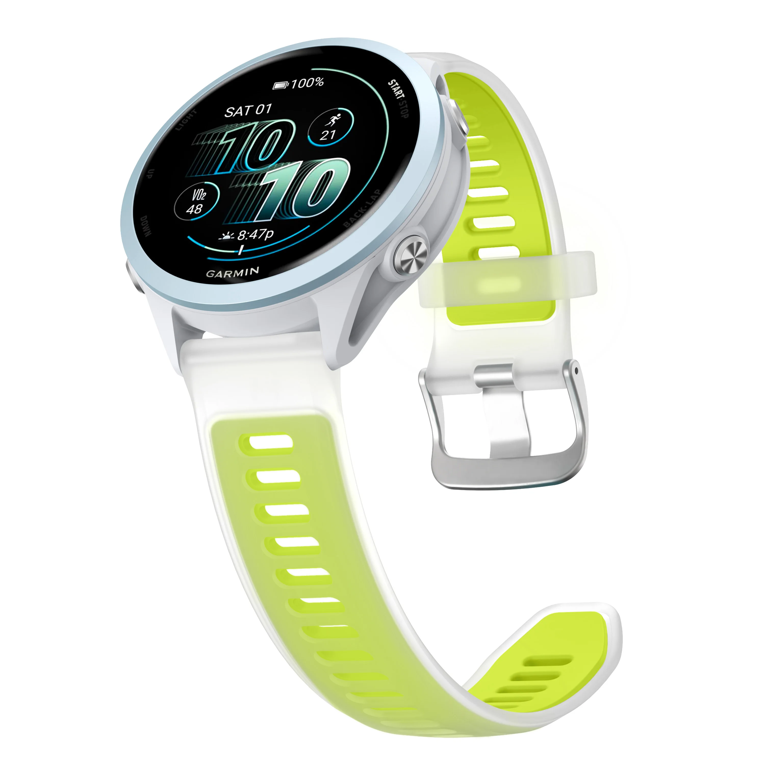 Translucent Silicone Smartwatch Strap - Multiple Width Options