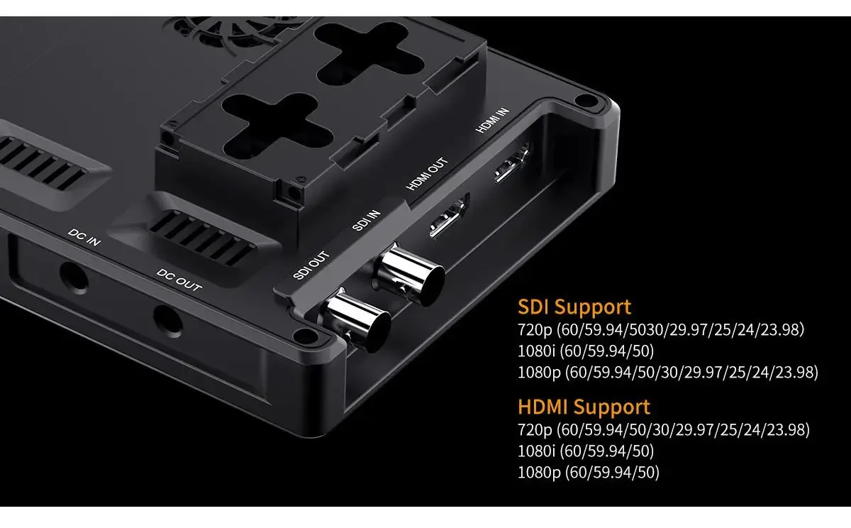 SH7 7-inch Monitor SDI/HDMI-compatible Input/Output Cross Conversion Monitor Ult