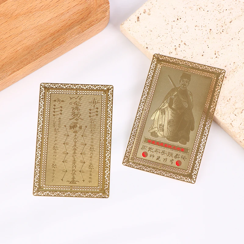 

2024 Chinese Style Tai Sui Card Plaque Tibet Mystic Amulet Card Protection Luck Lunar Year Feng Shui Home Decoration