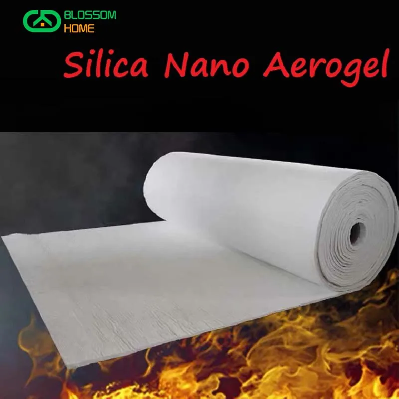 I Produttori Forniscono Nano Aerogel Feltro Isolamento Silice Feltro Tubo Ad Alta Temperatura Isolamento Tuyere Aerogel Spessore 3/6/10Mm