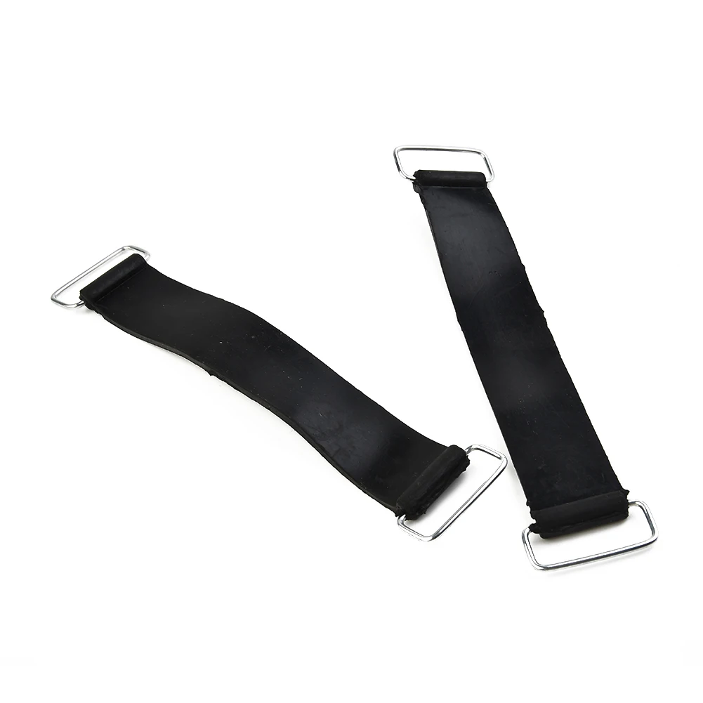 2PCS Rubber Belts 18-23cm Rubber Band+metal Buckle Motorcycle Battery Strap Elastic Bandage Holder Belt For Honda-Yamaha motorcycle battery strap
