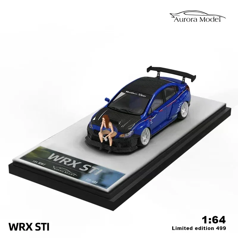 Aurora Model 1/64 スバル WRX STI HKS Aurora Model 1:64 Subaru WRX STI HKS (2 Version) – Horizon
