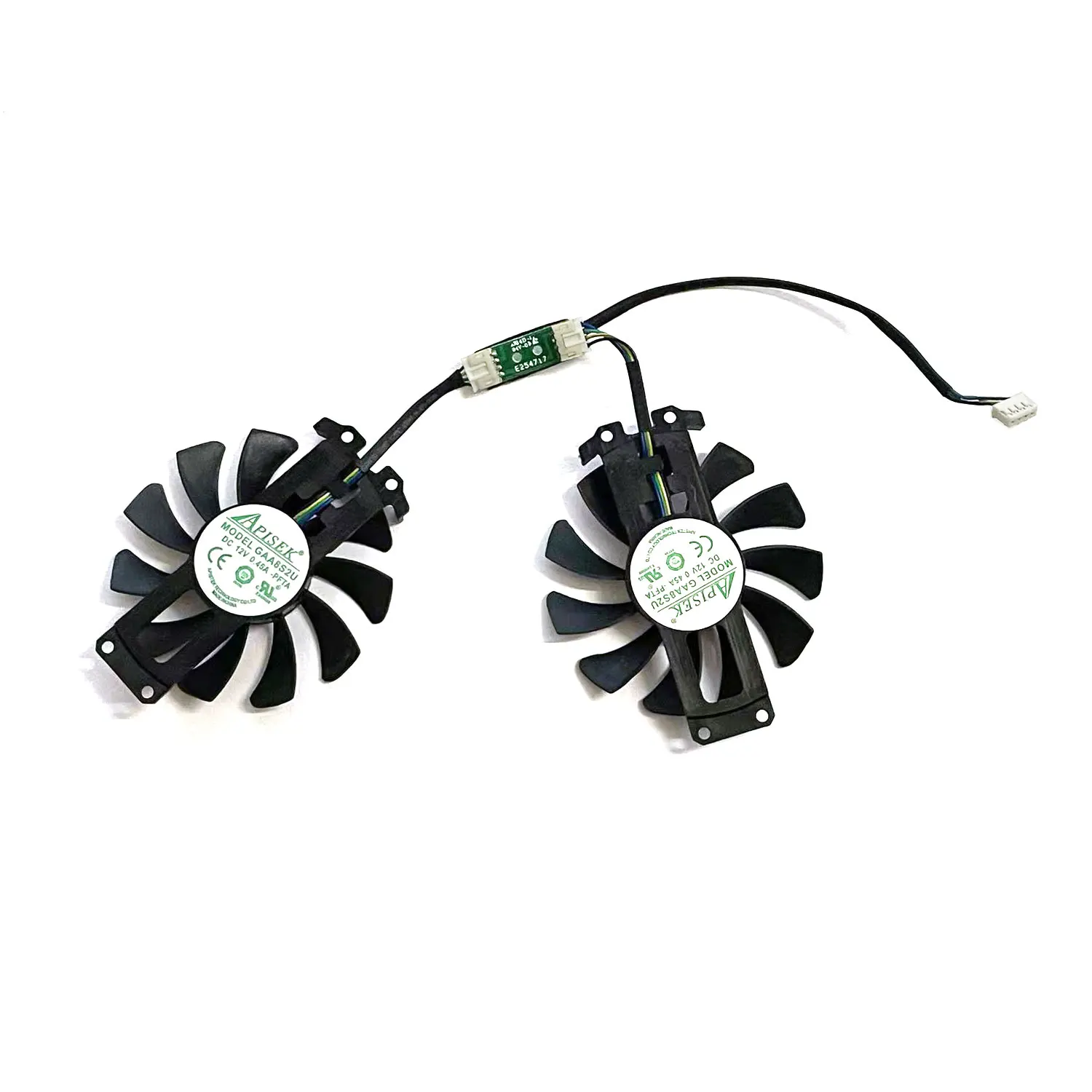 GPU Fan GA81S2U GAA8S2U 75mm 4Pin GTX 960 Cooler Fan For ZOTAC GTX960 4G PCI-EDC Graphics Video Card Cooling Fan