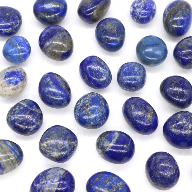 Lapis Lazuli pierres naturelles caídas cristaux de guérison quartzs énergie pierres précieuses minérales Collection Aquarium jardin décoration de la maison 1