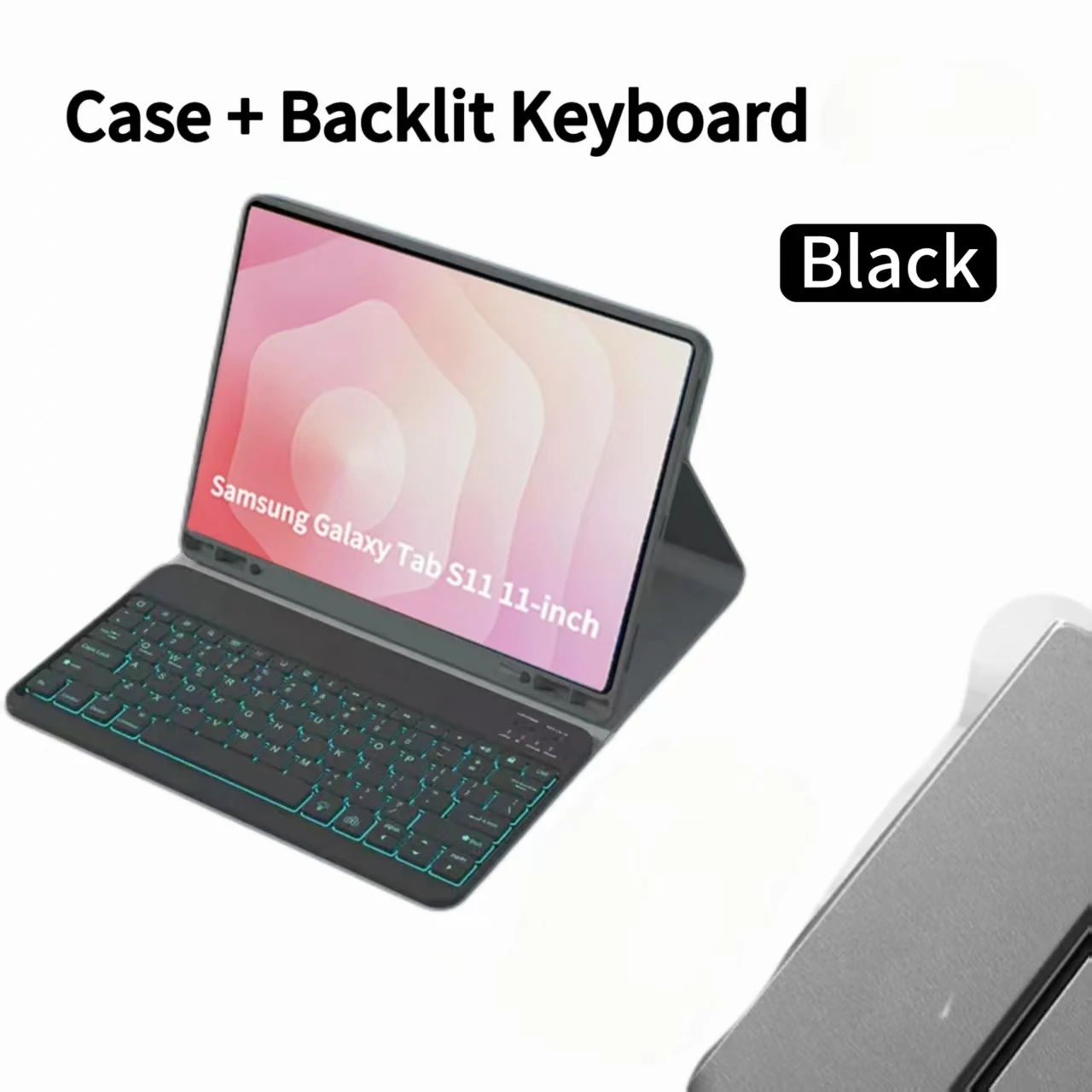 Premium Wireless Keyboard Cover for 11-Inch Tablet, Enhanced Protection & Functionality