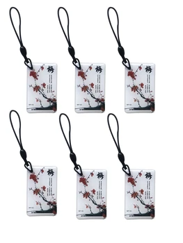 ID+IC UID 13.56MHZ 125KHZ T5577 EM4305 RFID Changeable Rewrite Rewritable Composite Card Dual Chip Frequency 2Pcs 1