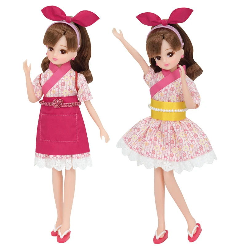 TAKARA TOMY Licca doll Sushi Staff Dress up item Japan import NEW 