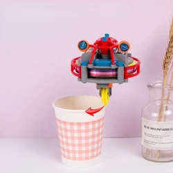 Creative Magical Tumbler Unicycle Robot Electric Toy Tightrope Walker Balance Car Assembling Interesting Gifts for Boys Girls