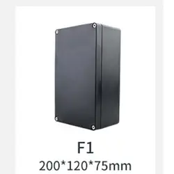 Enhanced Outdoor Waterproof Plastic Electronics Case - Durable Junction Box Housing - 200x120x75mm (F1)