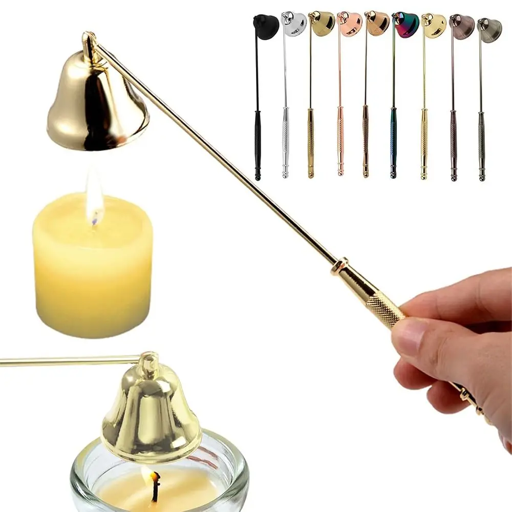 Stainless Steel Candle Extinguisher with Long Handle for Home Decor