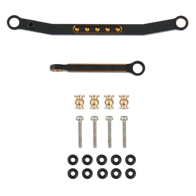 

Metal Steering Rod Tie Links For 1/24 RC Crawler Car Axial SCX24 90081 AXI00001 Upgrade Parts