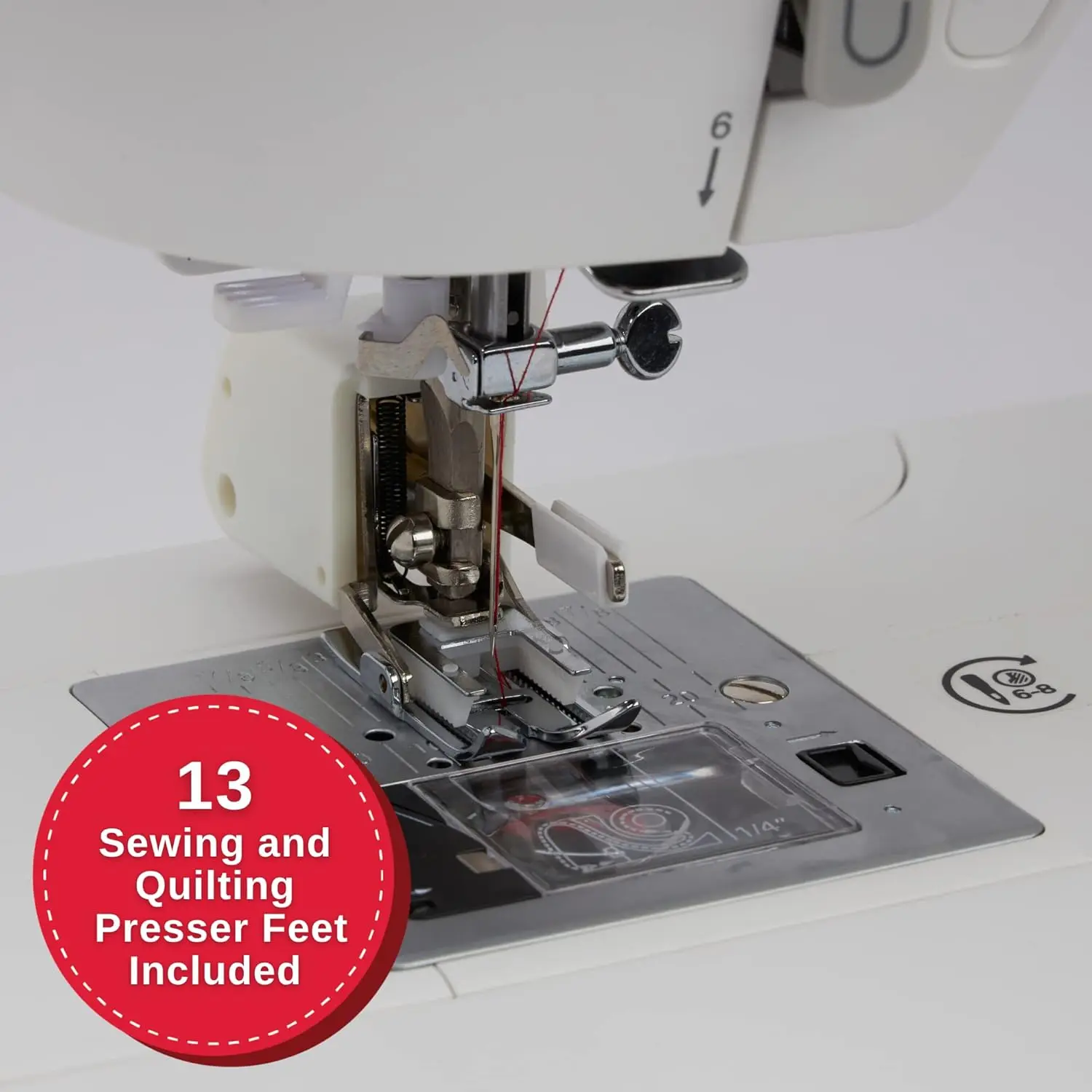 Singer Quantum Stylist 9960 Computerized Sewing & Quilting Machine With Extension Table, Hard Carrying Case & Accessory Kit | 5