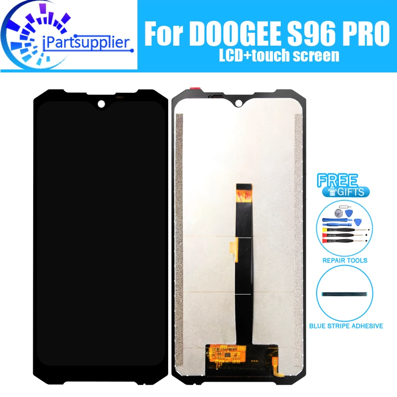 

ЖК-дисплей DOOGEE S96 PRO с фотографией, 100% Оригинальный Новый ЖК-дисплей с сенсорным цифровым преобразователем Для DOOGEE S96 PRO