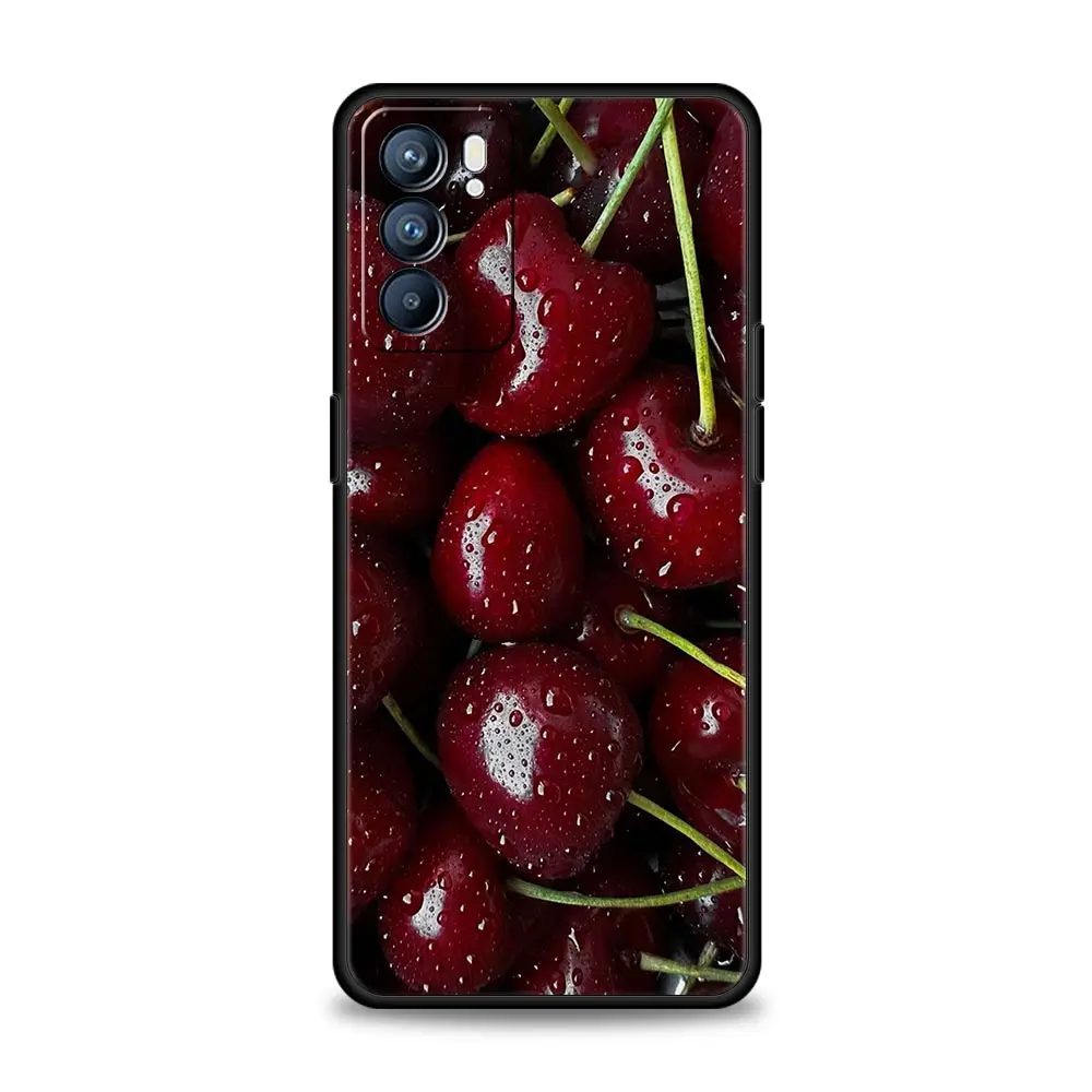Vibrant Red Cherry Protective Phone Case