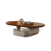 Table basse élégante, style nordique, luxe moderne, chic, pour espace de vie, meubles de salon 6