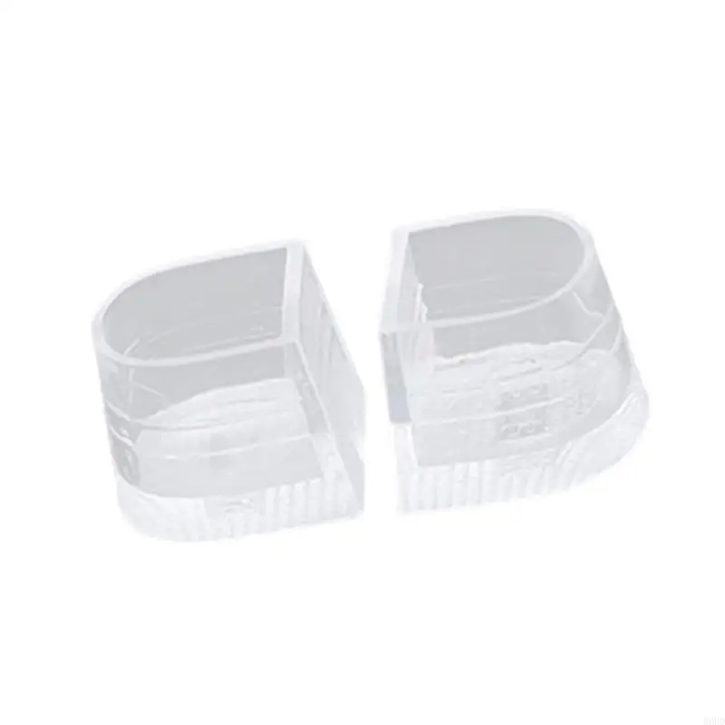2 PCs Silikon -Fersen -Stopper High Heel -Beschützer Fersenspaer Fersenkappen Lateinische Stilettos Tanzabdeckung für Frau Frau – Detail 3