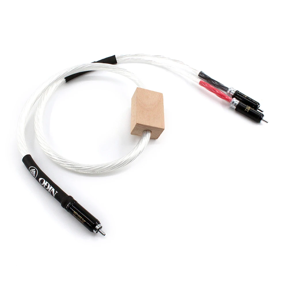 

Hi-End Nordost Odin Cable One RCA to Two RCAs Interconnect Single Line Audio Cable RCA Splitter Cable HIFI