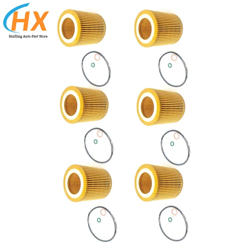 Oil Filter Kit For BMW E60 E82 E88 E90 E92 E93 11427566327 11427541827 11427953129 10PCS car oil filter