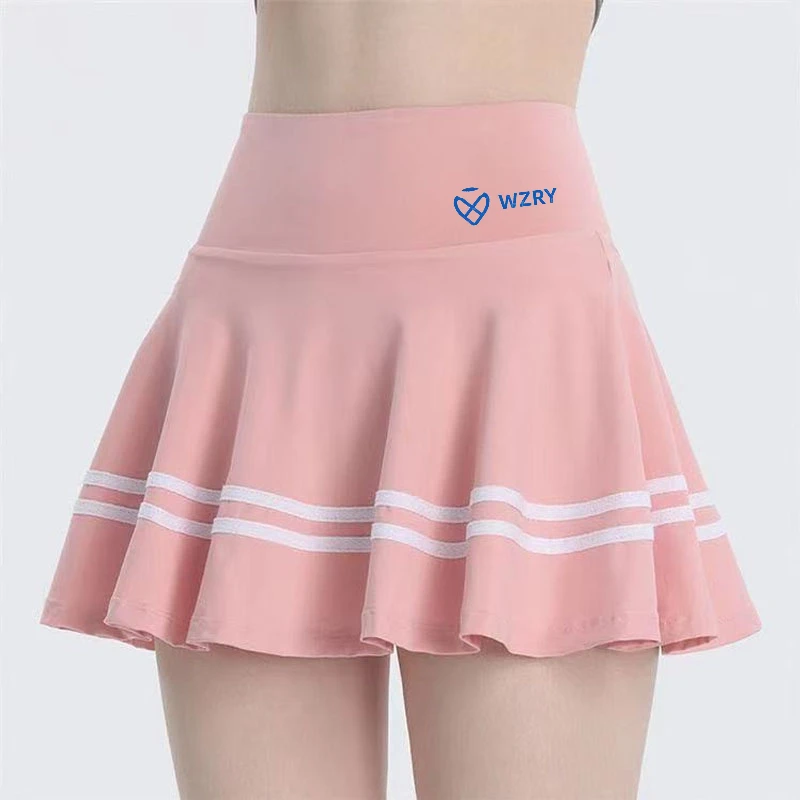 

WZRY brand women's quick drying golf casual sports short skirt, high waisted skirt, casual sports anti glare shorts mini skirt