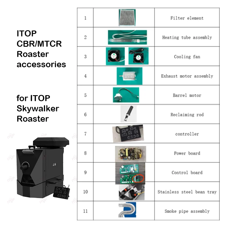 Itop Skywalker Roaster Acessórios Cbr Mtcr