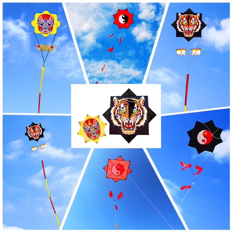 

free shipping gossip kite 15m tail nylon kite sport surf kite bar outdoor brinquedos octopus designs model glid