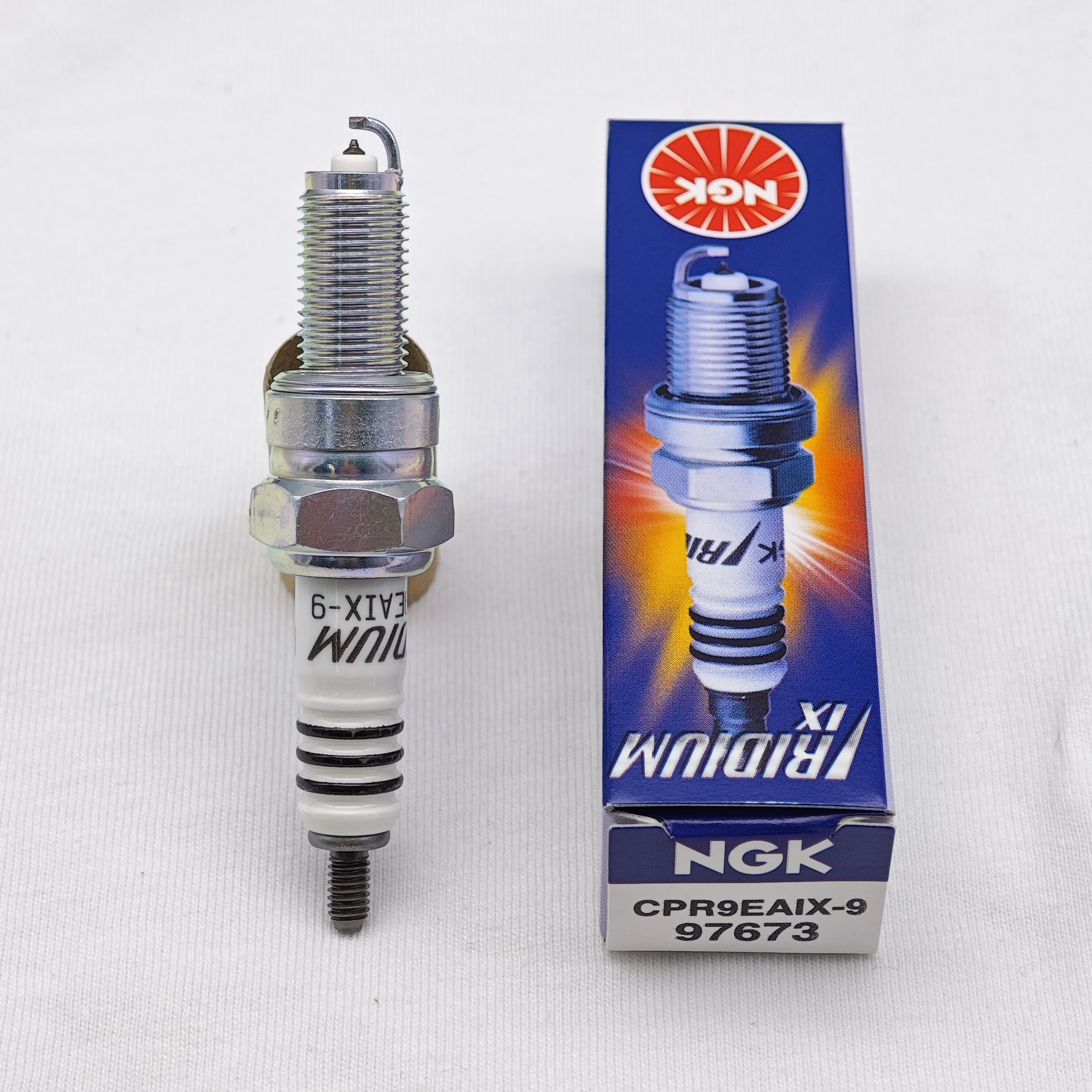 1pcs Original NGK Iridium Spark Plug CPR9EAIX-9 97673 Suitable For
