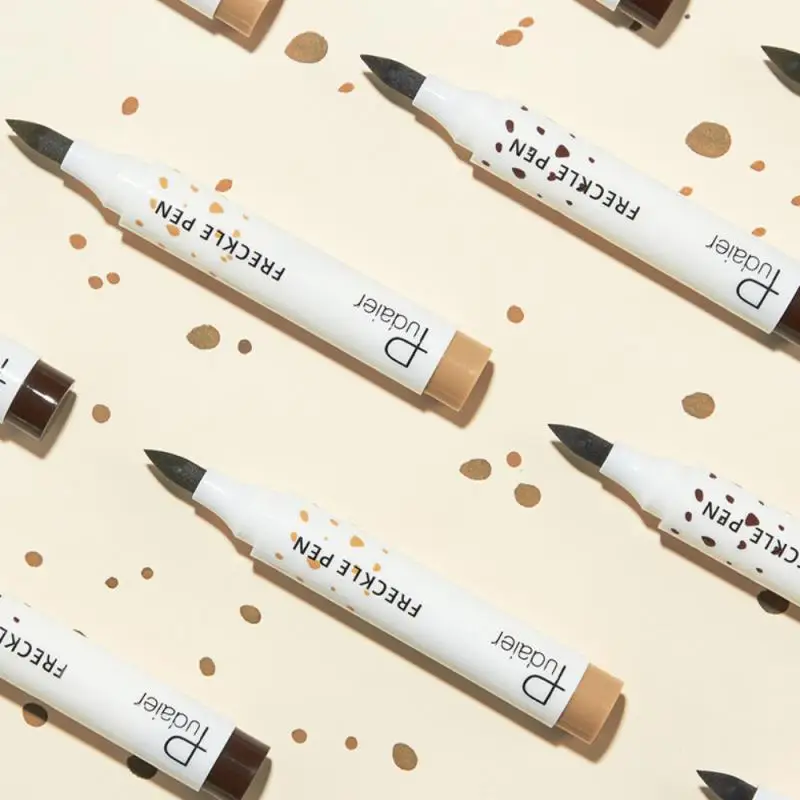 1~10PCS Natural Freckle Pen Long Lasting Waterproof Dot Spot Pen Create Effortless Sunkissed Makeup Soft Brown Freckle Make