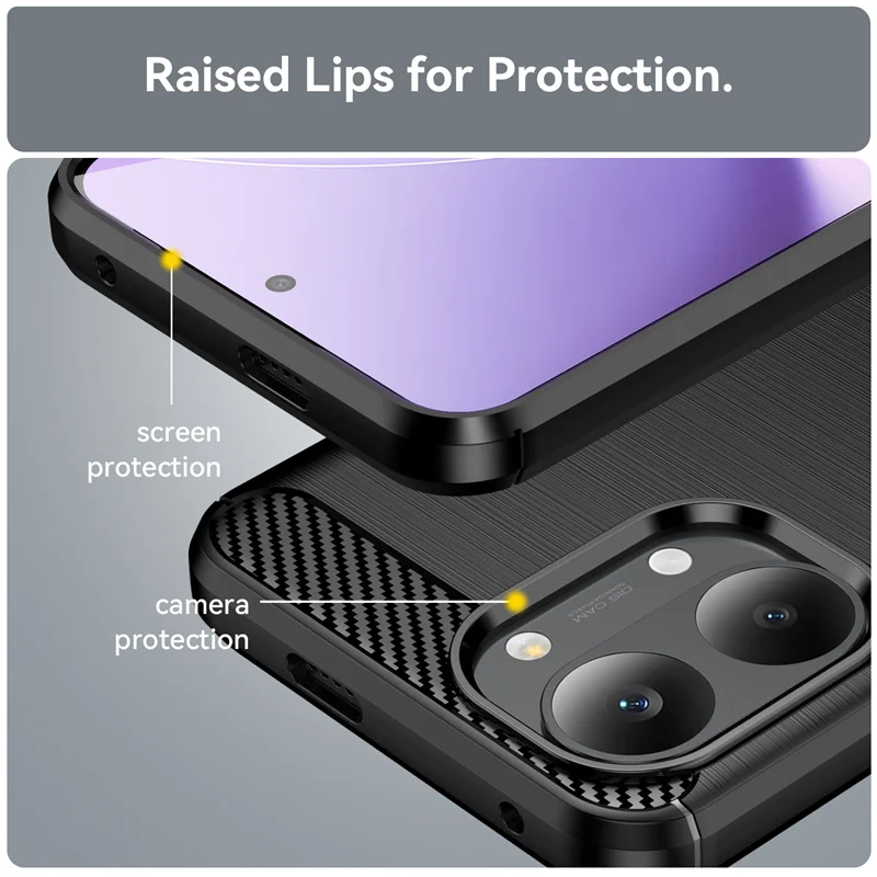 Non-Slip Flexible TPU Shockproof Protective Case