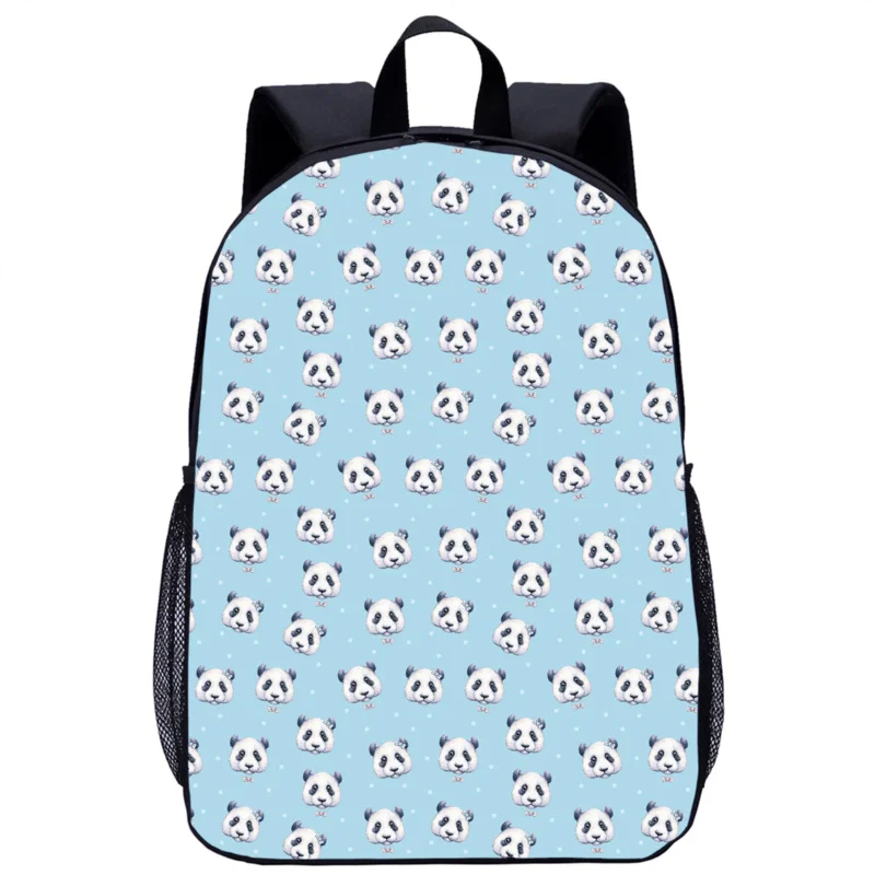 

Panda Pattern Print Girls Boys School Bag Multifunction Backpack Teenager Daily Casual Backpacks Woman Man Travel Rucksacks