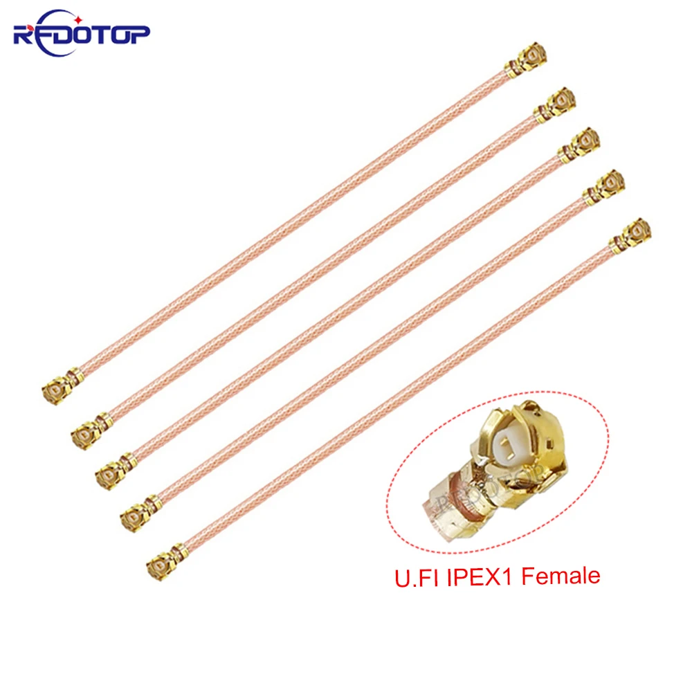 

10PCS/Lot U.fl IPX IPEX1 Female to U.fl IPEX1 Female WIFI Antenna Extension Cable RF Coax RG178 Pigtail for Router 3g 4g Modem