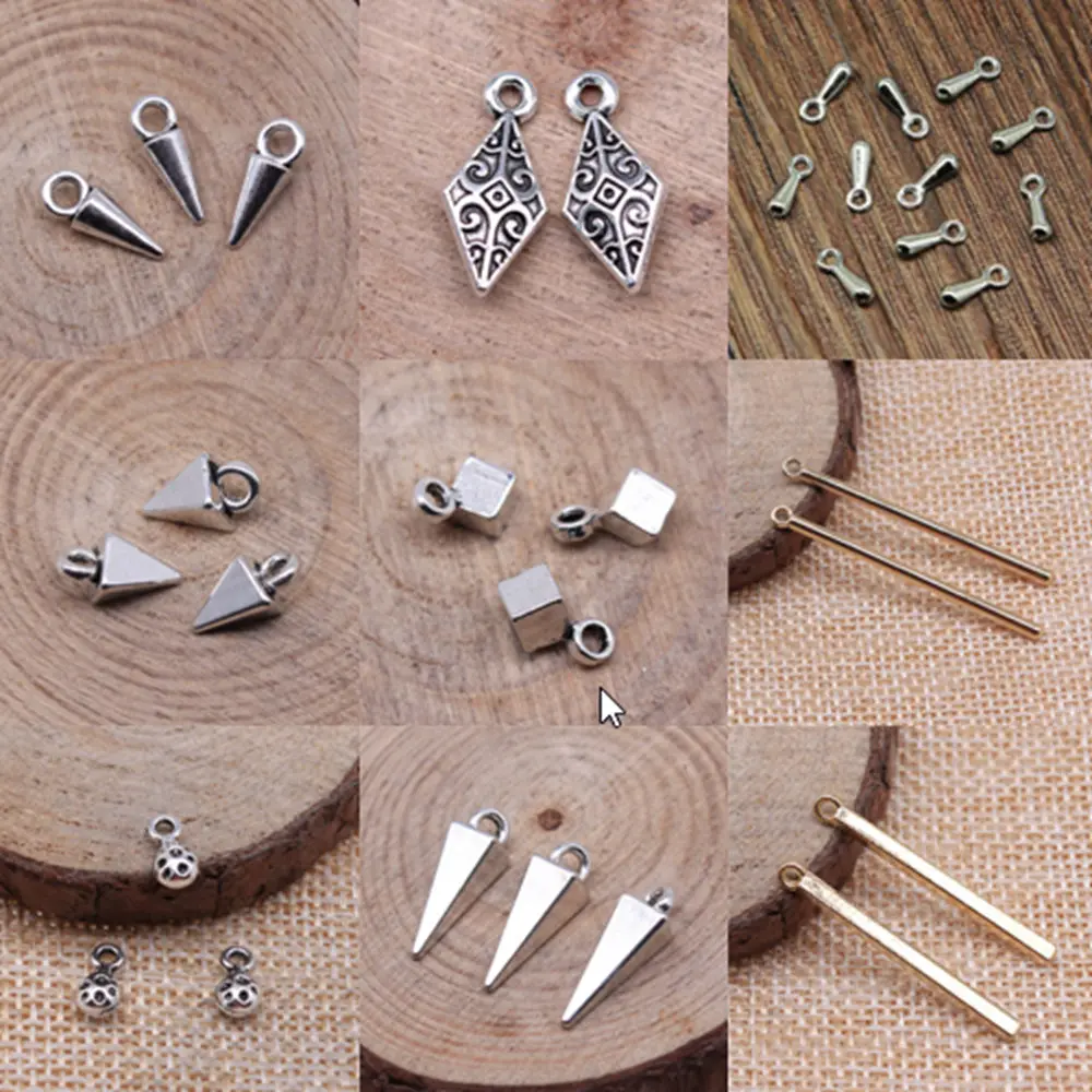 

Water Droplets Charms For Jewelry Making Findings Handmade DIY Craft Gift