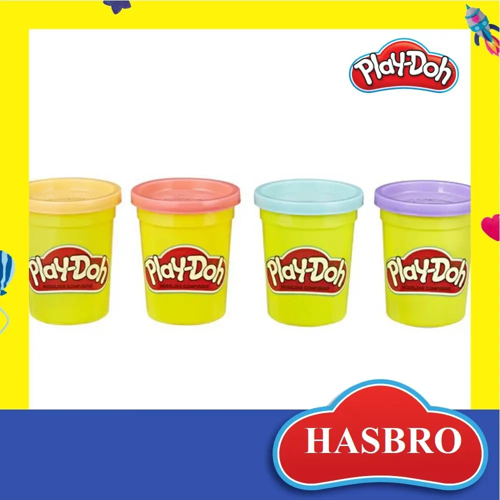 Набор для лепки Play-Doh 4цвета в ассортименте B5517EU4/E4869 | Игрушки и хобби