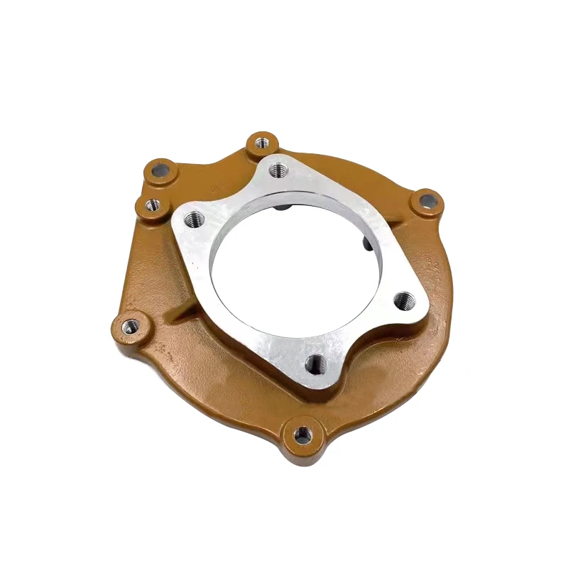 Excavator parts For CAT Caterpillar E320B E320C S6K engine diesel pump connecting plate flange