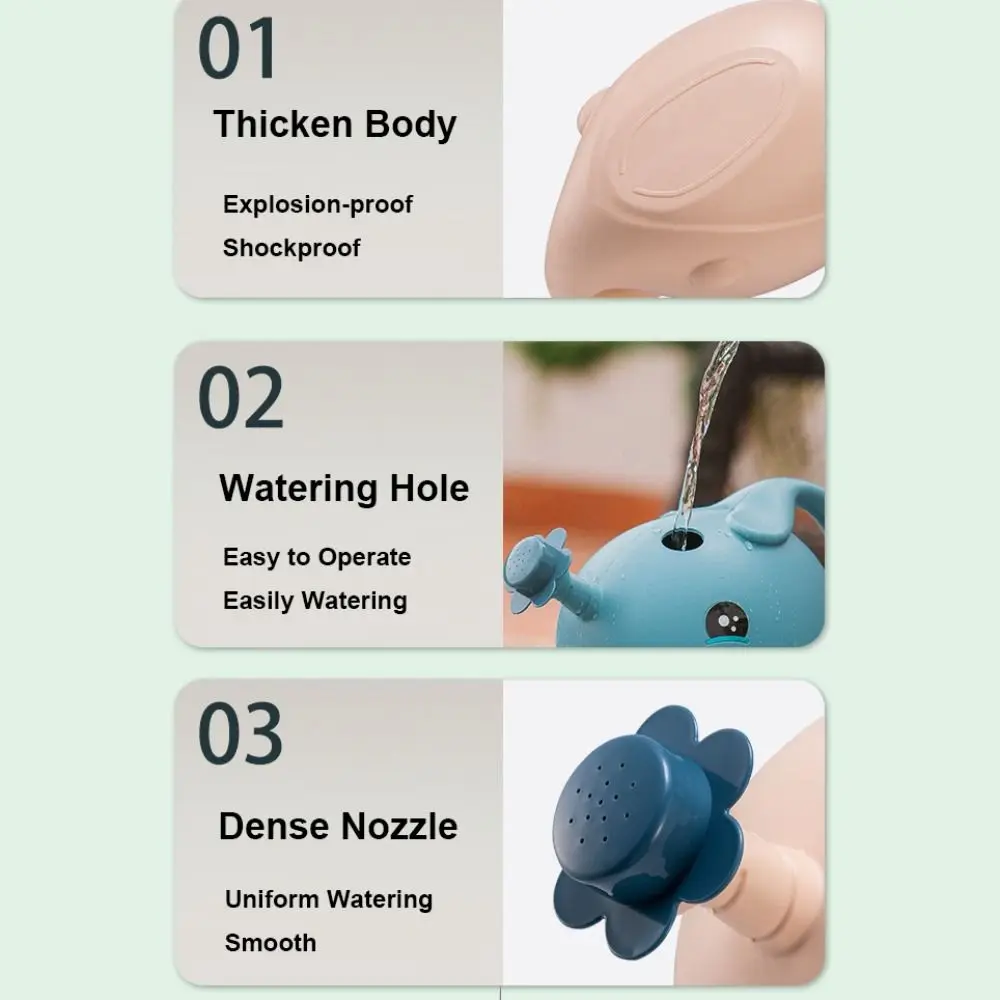 Watering Can 2200ml Outdoor Gardening Irrigation Kids