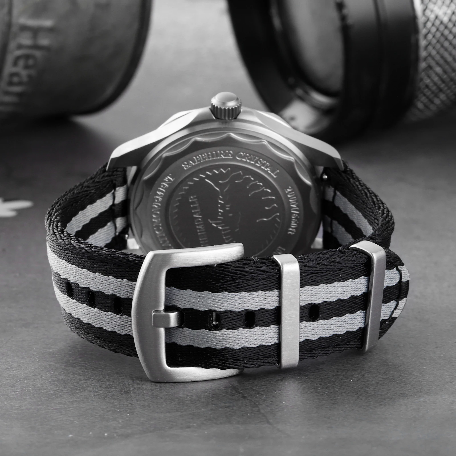 عالية الجودة حزام ساعة نيلون 20/22 مللي متر الإفرا...