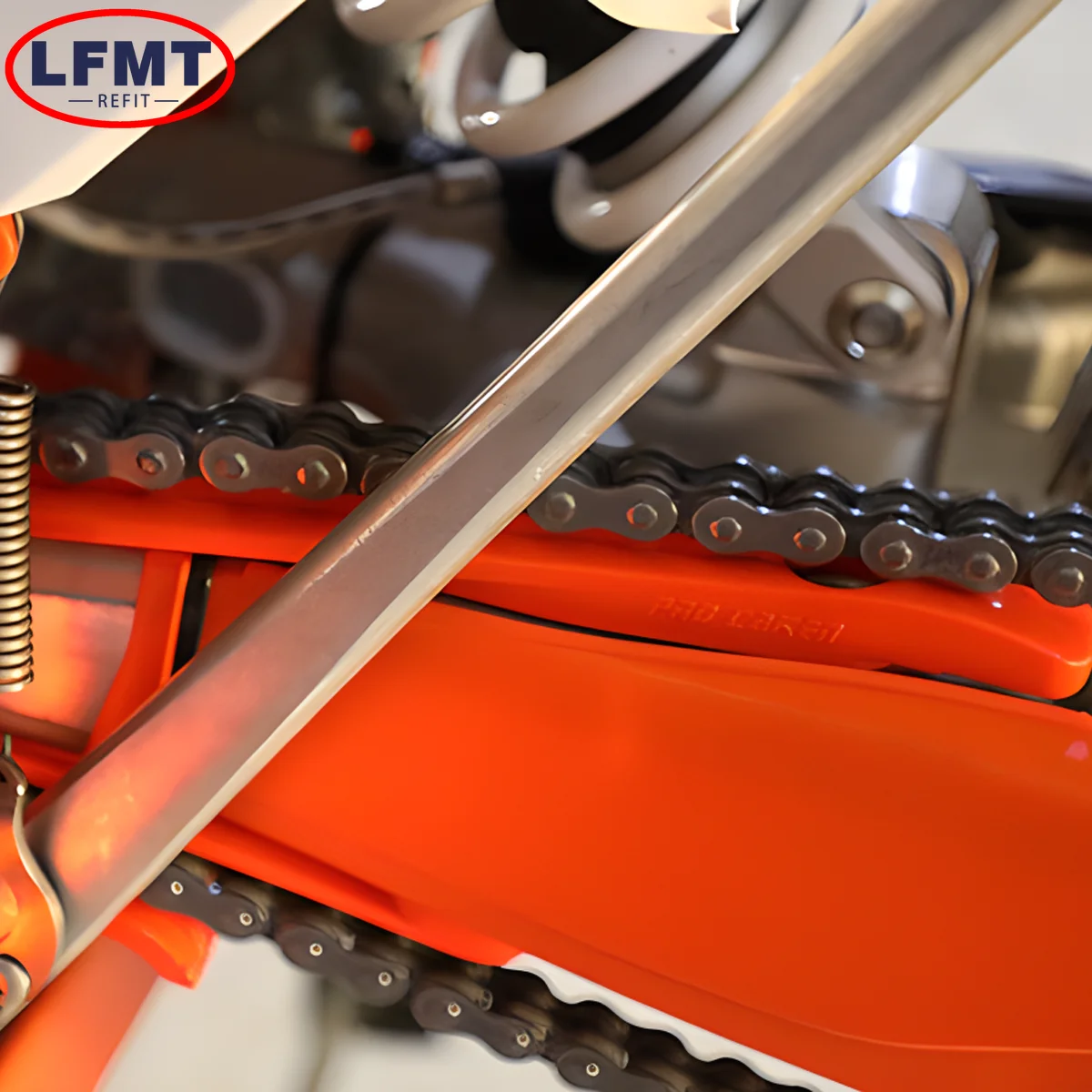 Motorrad Schwinge Guide Kette Slider Schiebe Für KTM XC XCF SX EXC XCW 2016-2023 Husqvarna FC FE FS FX TC TE TX 2016-2021 MOTO – Detail 1