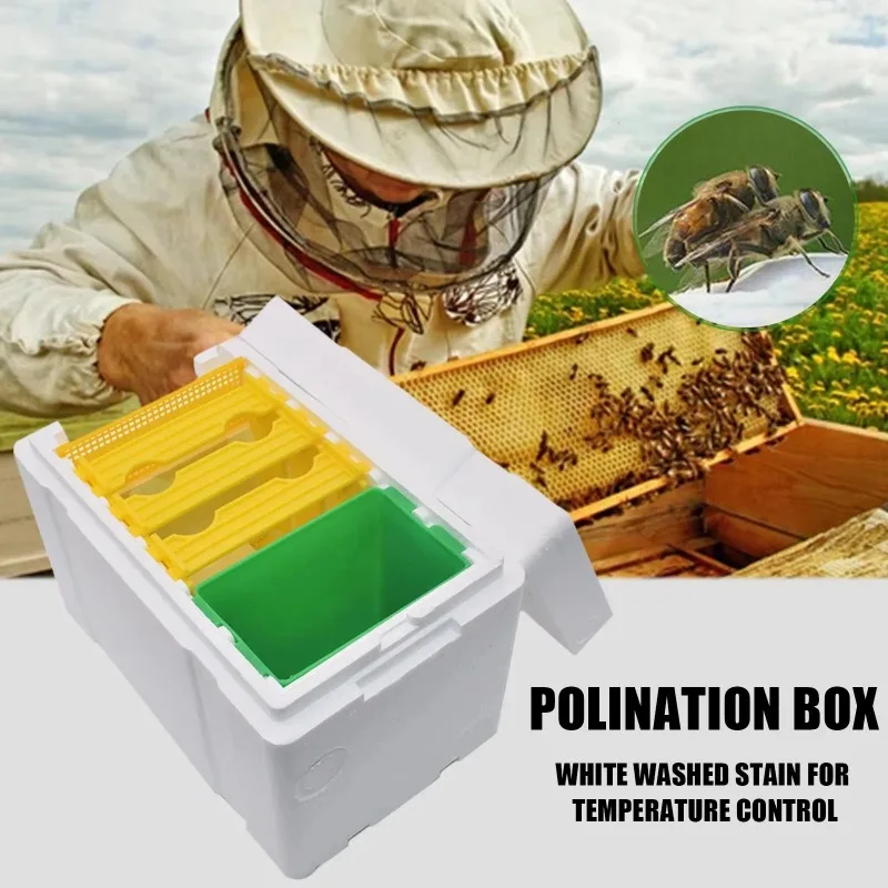 Bee Hive Case for Beekeepers Garden Pollination Equipment