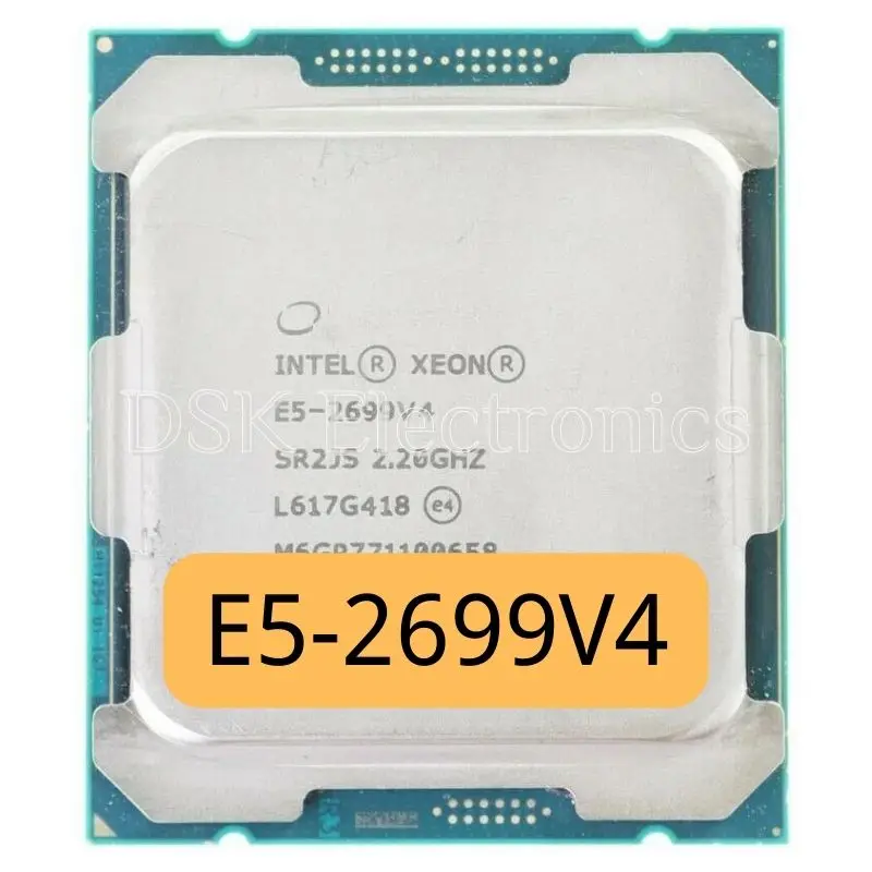 INTEL XEON E5 2699 V4 E5 2699V4 CPU Processore 22 Core 2.20GHZ 55MB L3 ...