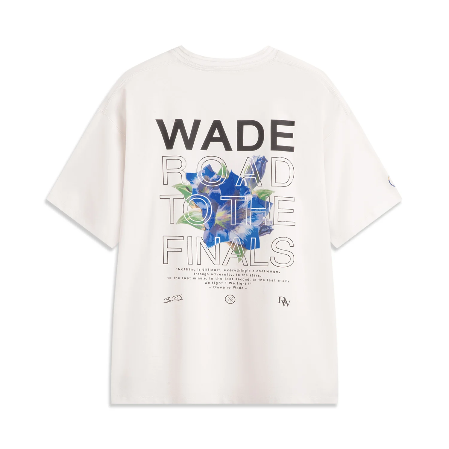 Li-Ning Men Wade T-shirt 64%Cotton 36%Polyester Loose Fit Breathable Sports Casual Short Sleeve Culture Tee Tops men sport tees