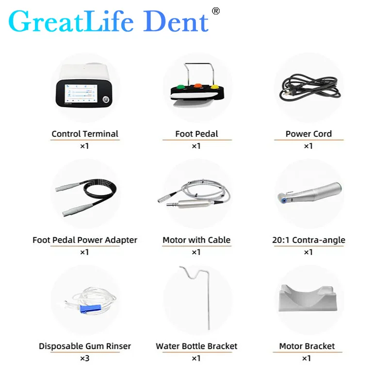 آلة زراعة الأسنان الجراحية من GreatLife، دواسات ال...