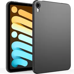 Housse de tablette renforcée noire antichoc - Coque en TPU silicone flexible, design anti-choc