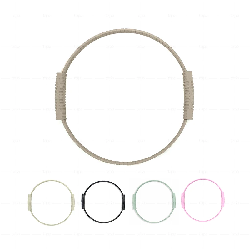 Pilates Ring Set Silicone Fitness Circle For Full Body Workout_voghion.com