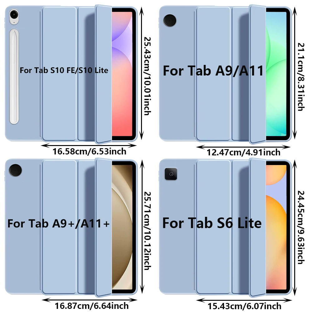 Premium PU Leather Stand Case with Soft TPU Liquid Silicone Cover