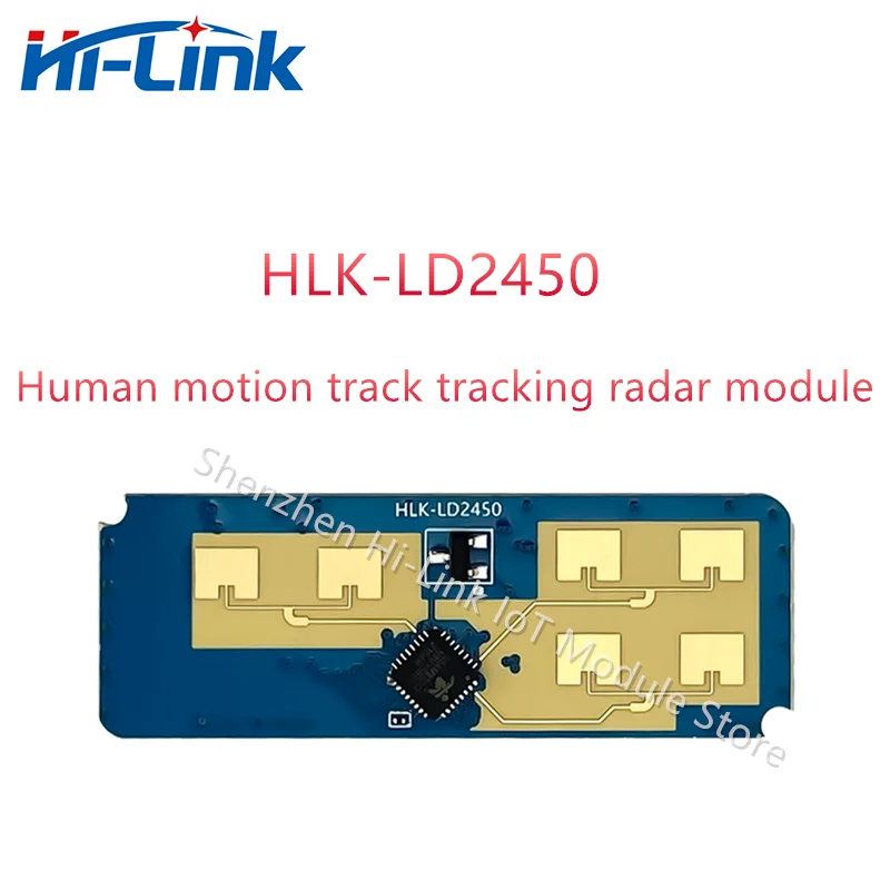 

Free Shipping Hilink 24G MM Wave Human Motion Tracking Radar Module HLK-LD2450 1T2R Wall-mounted Sensing distance 6M