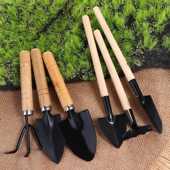 Potting Tool Sharp-nosed Shovel Handle Rake Potting Soil Scoop Garden Trowel Mini Garden Shovel Flower Shovel Gardening Shovel