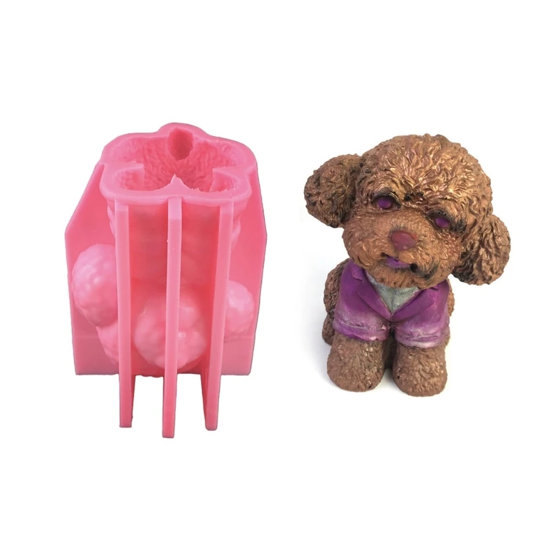 

Dog Shaped Hand-Making Molds Siliocne Material for Resin Ornaments