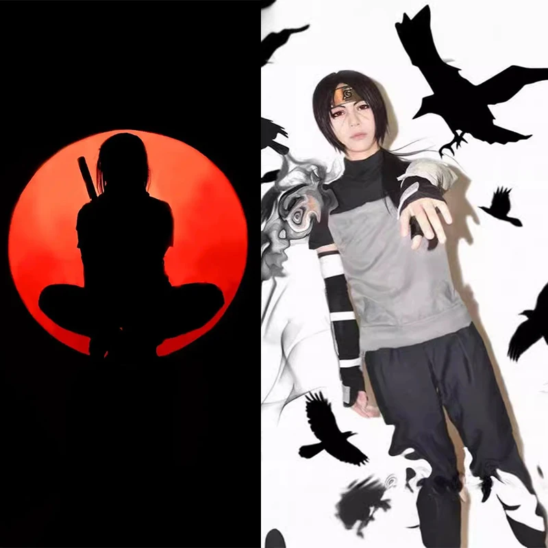 Naruto Uchiha Itachi Anbu Uniform Cosplay Costume