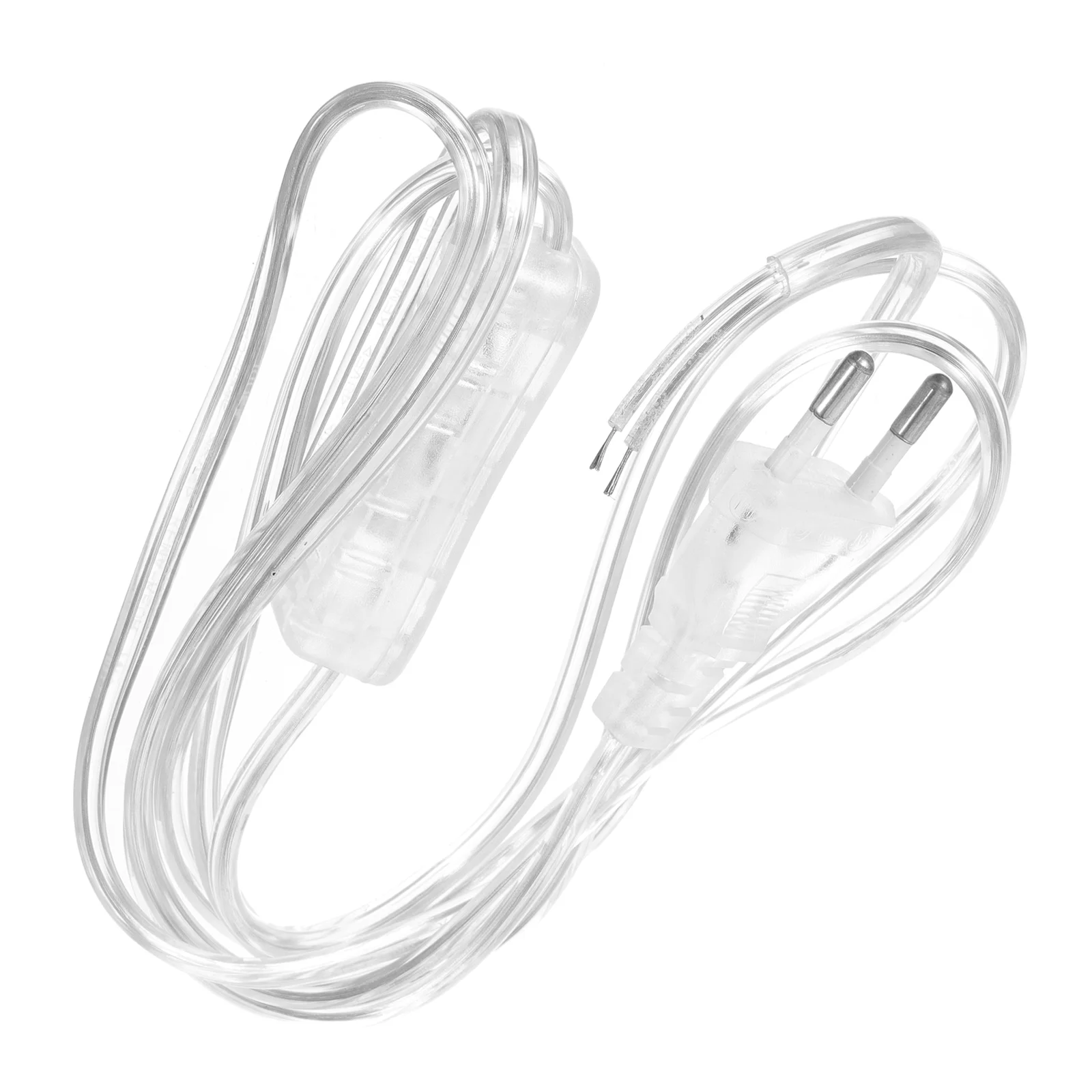 

Lamp Wire Replacement Cord 220v Extension Transparent Clear Indoor Thin Plug The