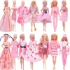 Multiple Styles Pink bjd Doll Clothes,Fashion Coat,Pants,Dress, For 11.8 Inch Barbis Doll Accesories Toys,Miniature Item 1